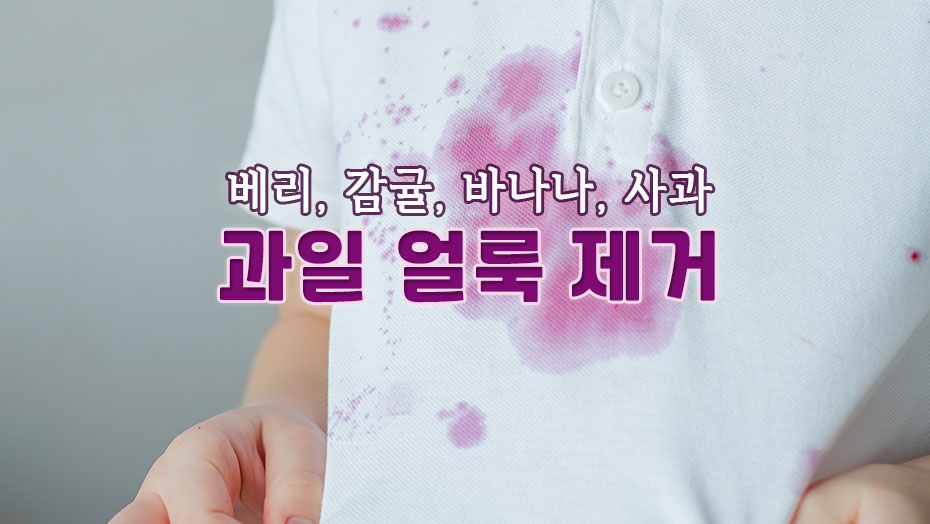 Read more about the article 과일 얼룩을 제거하는 방법